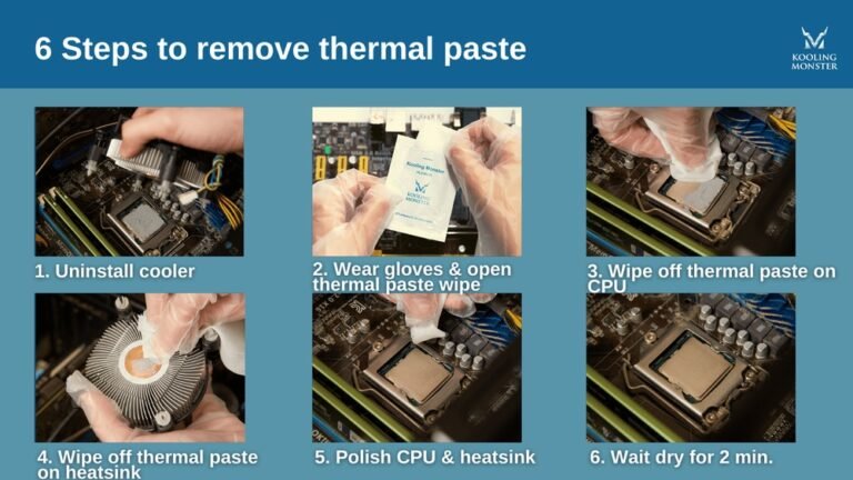 How to Clean Thermal Paste off Cpu Pins: Easy & Safe Methods