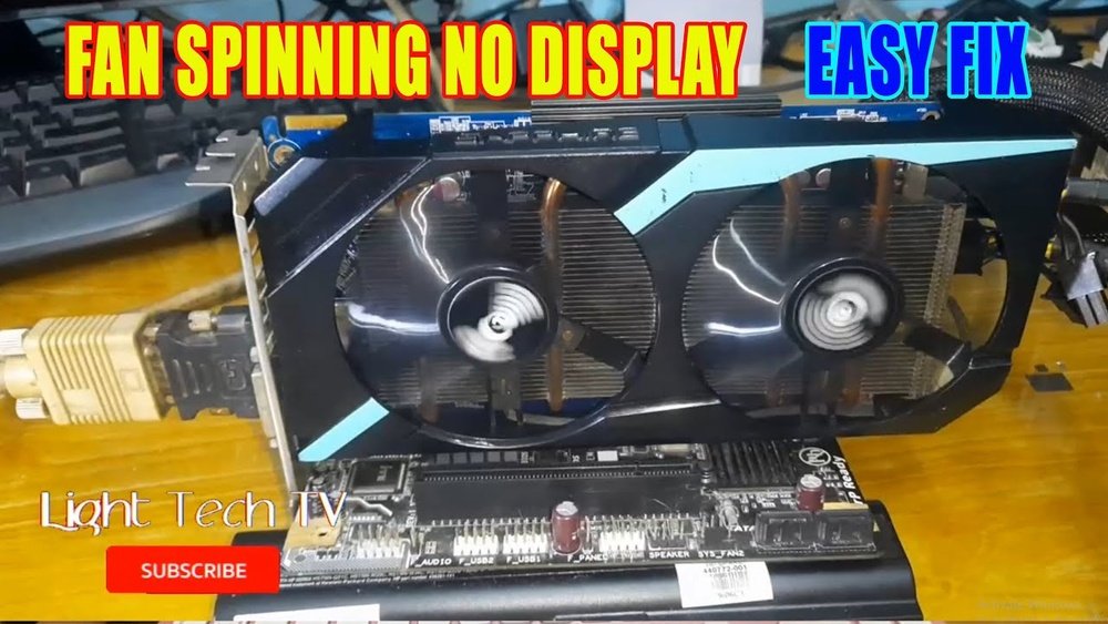 How to Fix Gpu No Display But Fan Spinning: Easy Expert Solutions