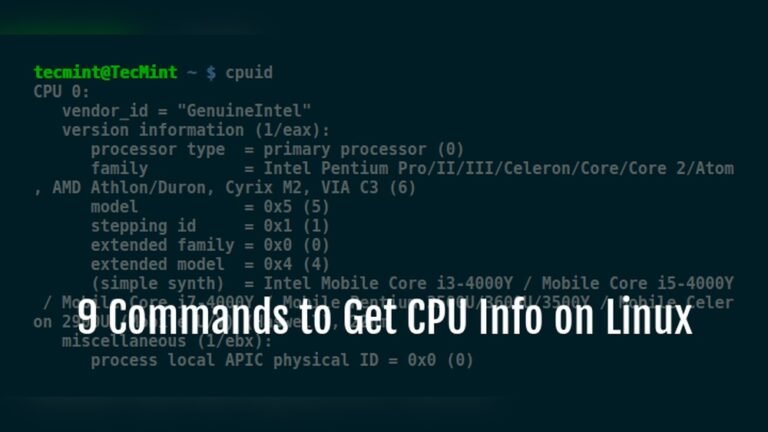 How to Get Cpu Info in Linux: Quick and Easy Methods