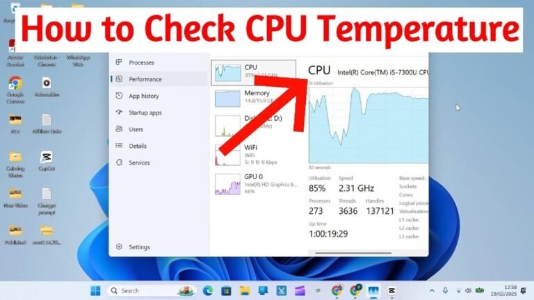 How to Know My Cpu Temp: Easy Tips to Monitor and Control