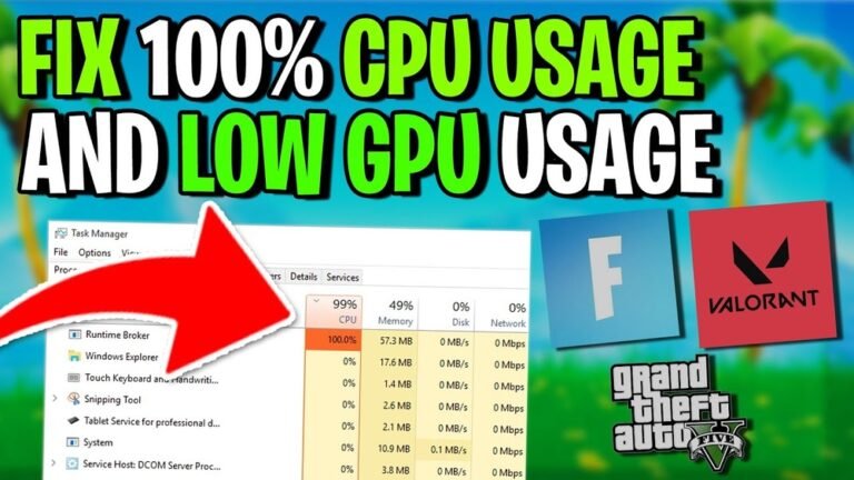How to Lower Cpu Usage While Gaming: Ultimate Performance Boost Tips