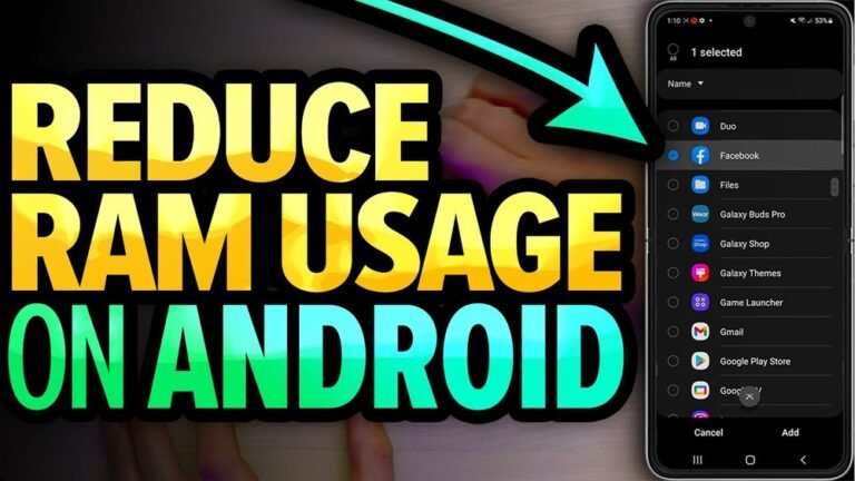 How to Lower Ram Usage: Easy Tips to Boost PC Performance