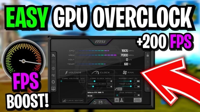 How to Overclock Gpu on Laptop: Boost Performance Safely
