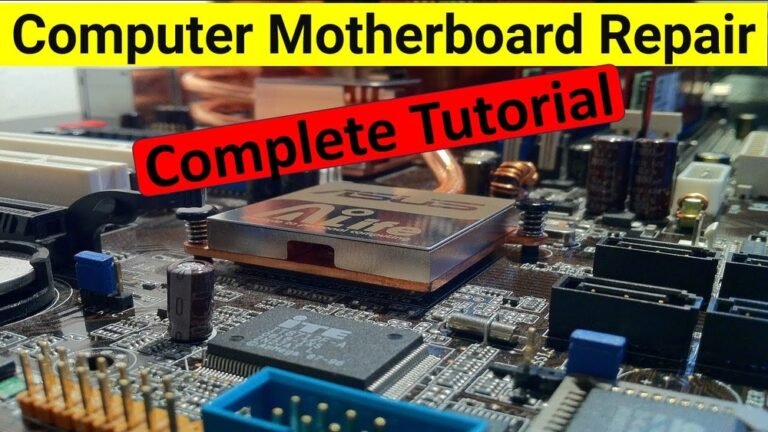How to Repair Cpu Motherboard: Easy Steps to Fix It Fast