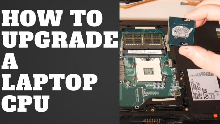 How to Replace the Cpu in a Laptop: Step-by-Step Easy Guide