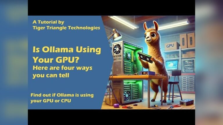 How to Tell If Ollama is Using Gpu: Quick & Easy Guide