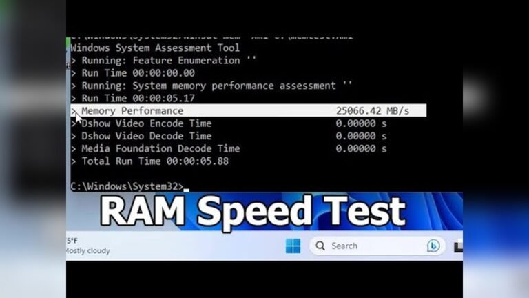 How to Test Ram Speed: Easy Steps to Boost Your PC Performance