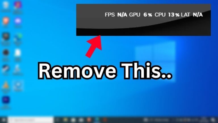 How to Turn off Fps Gpu Cpu Overlay: Easy Steps to Disable Now