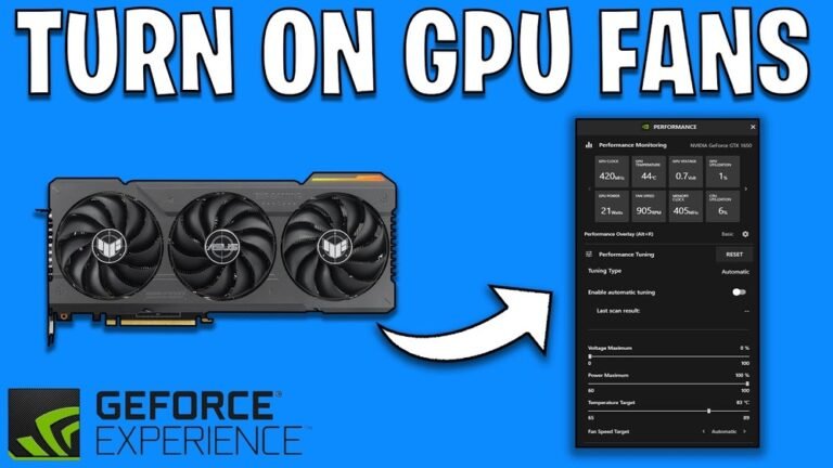How to Turn on Gpu Fans: Quick Tips to Boost Cooling Efficiency