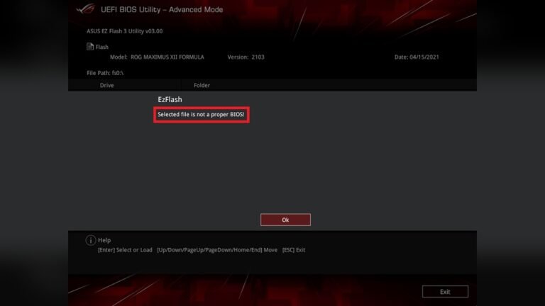 Motherboard Bios Not Updating How to Fix: Easy Steps to Solve