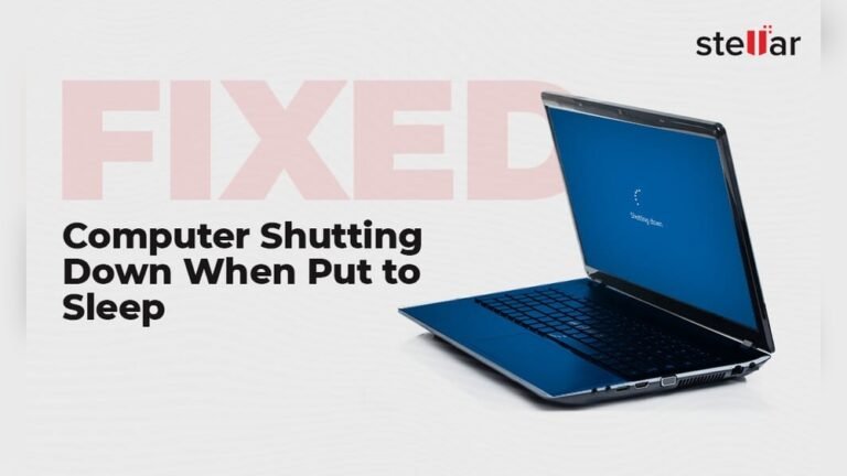 Pc Shuts down Instead of Sleep Fix: Easy Steps to Resolve Now